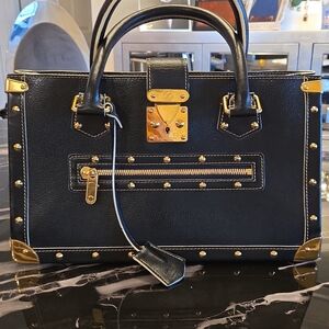 Louis Vuitton Black Suhali Le Fabuleux